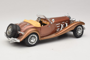Mercedes 500K ロードスター コッパー Metallic Bburago 1:18 3020-P1 メタル - 画像 3/8