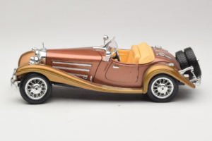 Mercedes 500K ロードスター コッパー Metallic Bburago 1:18 3020-P1 メタル - 画像 4/8