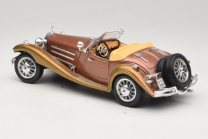 Mercedes 500K ロードスター コッパー Metallic Bburago 1:18 3020-P1 メタル - 画像 7/8