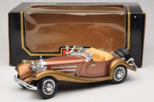 Mercedes 500K ロードスター コッパー Metallic Bburago 1:18 3020-P1 メタル - 画像 8/8