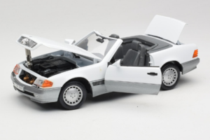 Mercedes 500 SL R129 ホワイト Roadtough 1:18 92048 メタル - 画像 2/8