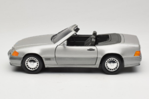 Mercedes 500SL R129 シルバー Tchibo 1:18 TC001 メタル - 画像 4/8