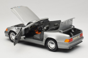 Mercedes 500SL R129 シルバー Tchibo 1:18 TC001 メタル - 画像 5/8