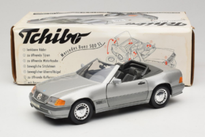 Mercedes 500SL R129 シルバー Tchibo 1:18 TC001 メタル - 画像 8/8