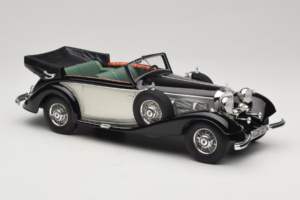 Mercedes 540K カブリオレ ブラック シルバー Cult Models 1:18 CML184-3 メタル - 画像 4/6