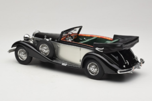 Mercedes 540K カブリオレ ブラック シルバー Cult Models 1:18 CML184-3 メタル - 画像 5/6