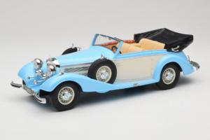 Mercedes 540K カブリオレ ブルー ホワイト Cult Models 1:18 CML184-2 メタル