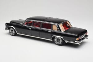 Mercedes 600 Pullman W100 ブラック NZG 1:18 1071/50 メタル - 画像 7/8
