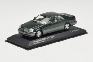 Mercedes 600 SEC W140 グリーン メタリック Minichamps 1:43 430032604 メタル - 画像 2/4