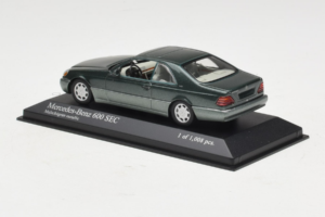 Mercedes 600 SEC W140 グリーン メタリック Minichamps 1:43 430032604 メタル - 画像 3/4
