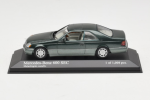 Mercedes 600 SEC W140 グリーン メタリック Minichamps 1:43 430032604 メタル