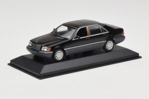 Mercedes 600 SEL W140 Black Metallic Minichamps 1:43 940035400 メタル - 画像 2/4