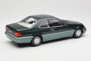 Mercedes 600 SEC W140 Coupe Green Metallic KK-Scale 1:18 KKDC180343 メタル - 画像 2/6