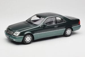 Mercedes 600 SEC W140 Coupe Green Metallic KK-Scale 1:18 KKDC180343 メタル