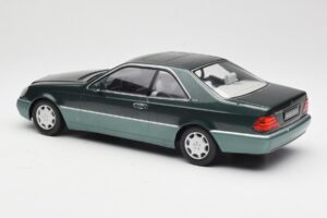 Mercedes 600 SEC W140 Coupe Green Metallic KK-Scale 1:18 KKDC180343 メタル - 画像 5/6