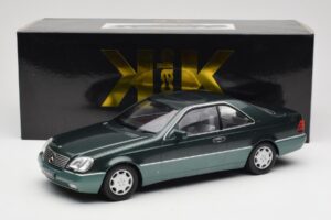 Mercedes 600 SEC W140 Coupe Green Metallic KK-Scale 1:18 KKDC180343 メタル - 画像 6/6