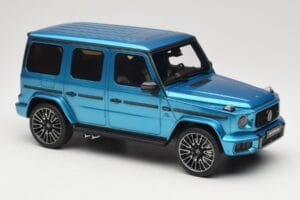 Mercedes AMG G63 W463 Hyper Blue Magno GT Spirit 1:18 GT925 レジン - 画像 4/6