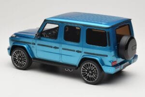 Mercedes AMG G63 W463 Hyper Blue Magno GT Spirit 1:18 GT925 レジン - 画像 5/6