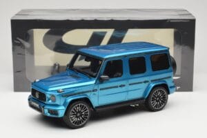 Mercedes AMG G63 W463 Hyper Blue Magno GT Spirit 1:18 GT925 レジン - 画像 6/6