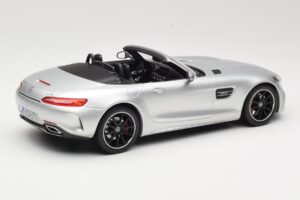 Mercedes AMG GT C Roadster R190 シルバー Norev 1:18 183453 メタル - 画像 2/6