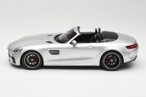 Mercedes AMG GT C Roadster R190 シルバー Norev 1:18 183453 メタル - 画像 3/6