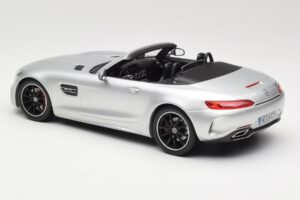 Mercedes AMG GT C Roadster R190 シルバー Norev 1:18 183453 メタル - 画像 5/6