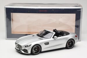 Mercedes AMG GT C Roadster R190 シルバー Norev 1:18 183453 メタル - 画像 6/6