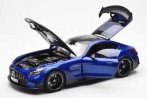 Mercedes AMG GT C190 Black Series ブルー メタリック Norev 1:18 183908 メタル - 画像 2/8