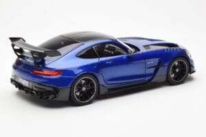 Mercedes AMG GT C190 Black Series ブルー メタリック Norev 1:18 183908 メタル - 画像 3/8