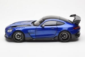 Mercedes AMG GT C190 Black Series ブルー メタリック Norev 1:18 183908 メタル - 画像 4/8