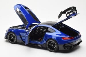 Mercedes AMG GT C190 Black Series ブルー メタリック Norev 1:18 183908 メタル - 画像 5/8