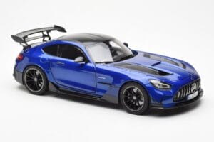 Mercedes AMG GT C190 Black Series ブルー メタリック Norev 1:18 183908 メタル - 画像 6/8