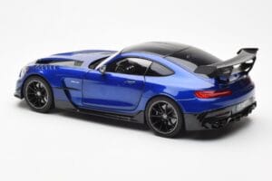 Mercedes AMG GT C190 Black Series ブルー メタリック Norev 1:18 183908 メタル - 画像 7/8
