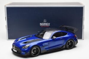 Mercedes AMG GT C190 Black Series ブルー メタリック Norev 1:18 183908 メタル - 画像 8/8