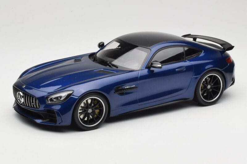 Mercedes AMG GT R C190 AMG Solarbeam Yellow Metallic Minichamps 1:18 155036022 メタル