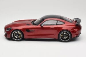 Mercedes AMG GT R C190 Jupiter Red Metallic Minichamps 1:18 155036027 メタル - 画像 3/6