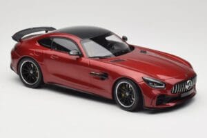 Mercedes AMG GT R C190 Jupiter Red Metallic Minichamps 1:18 155036027 メタル - 画像 4/6