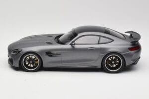 Mercedes AMG GT R C190 マットグレーメタリック Minichamps 1:18 155036026 メタル - 画像 3/6