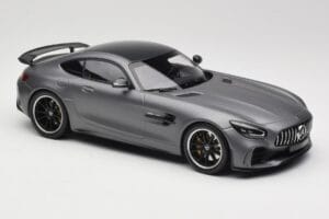 Mercedes AMG GT R C190 マットグレーメタリック Minichamps 1:18 155036026 メタル - 画像 4/6