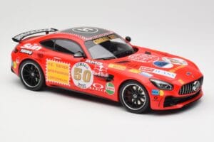 Mercedes AMG GT R C190 ローズゴールド Minichamps 1:18 155036024 メタル - 画像 4/6