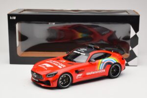 Mercedes AMG GT R C190 Safety Car F1 Mugello GP 2020 Minichamps 1:18 155036094 メタル - 画像 6/6