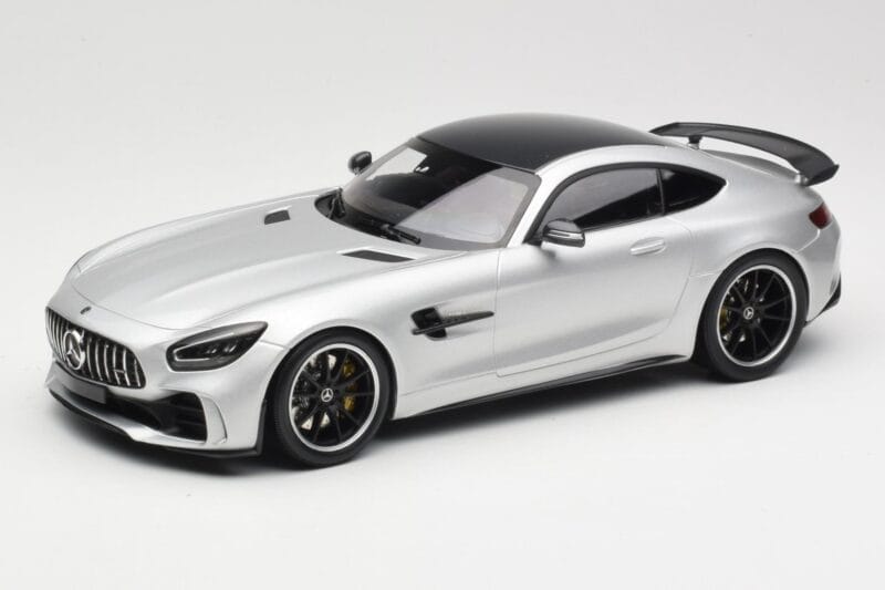 Mercedes AMG GT R C190 シルバー Minichamps 1:18 155036025 メタル