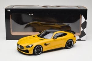 Mercedes AMG GT R C190 イエロー Minichamps 1:18 155036021 メタル - 画像 6/6