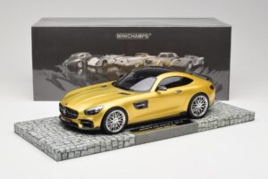Mercedes Brabus AMG GT S C190 600 デザート ゴールド Minichamps 1:18 107032522 メタル - 画像 6/6
