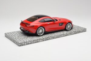 Mercedes Brabus AMG GT S C190 600 マーズ レッド Minichamps 1:18 107032521 メタル - 画像 2/6
