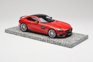 Mercedes Brabus AMG GT S C190 600 マーズ レッド Minichamps 1:18 107032521 メタル - 画像 4/6