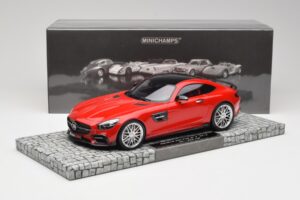 Mercedes Brabus AMG GT S C190 600 マーズ レッド Minichamps 1:18 107032521 メタル - 画像 6/6