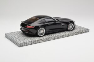 Mercedes Brabus AMG GT S C190 オブシディアン ブラック Minichamps 1:18 107032520 メタル - 画像 2/6