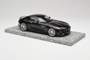 Mercedes Brabus AMG GT S C190 オブシディアン ブラック Minichamps 1:18 107032520 メタル - 画像 4/6