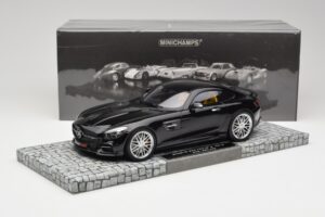 Mercedes Brabus AMG GT S C190 オブシディアン ブラック Minichamps 1:18 107032520 メタル - 画像 6/6